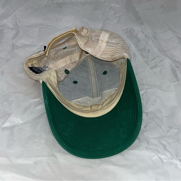 Ouray Crested Butte Angler Fly Fishing Green & Cream Trucker Hat - Picture 7 of 9